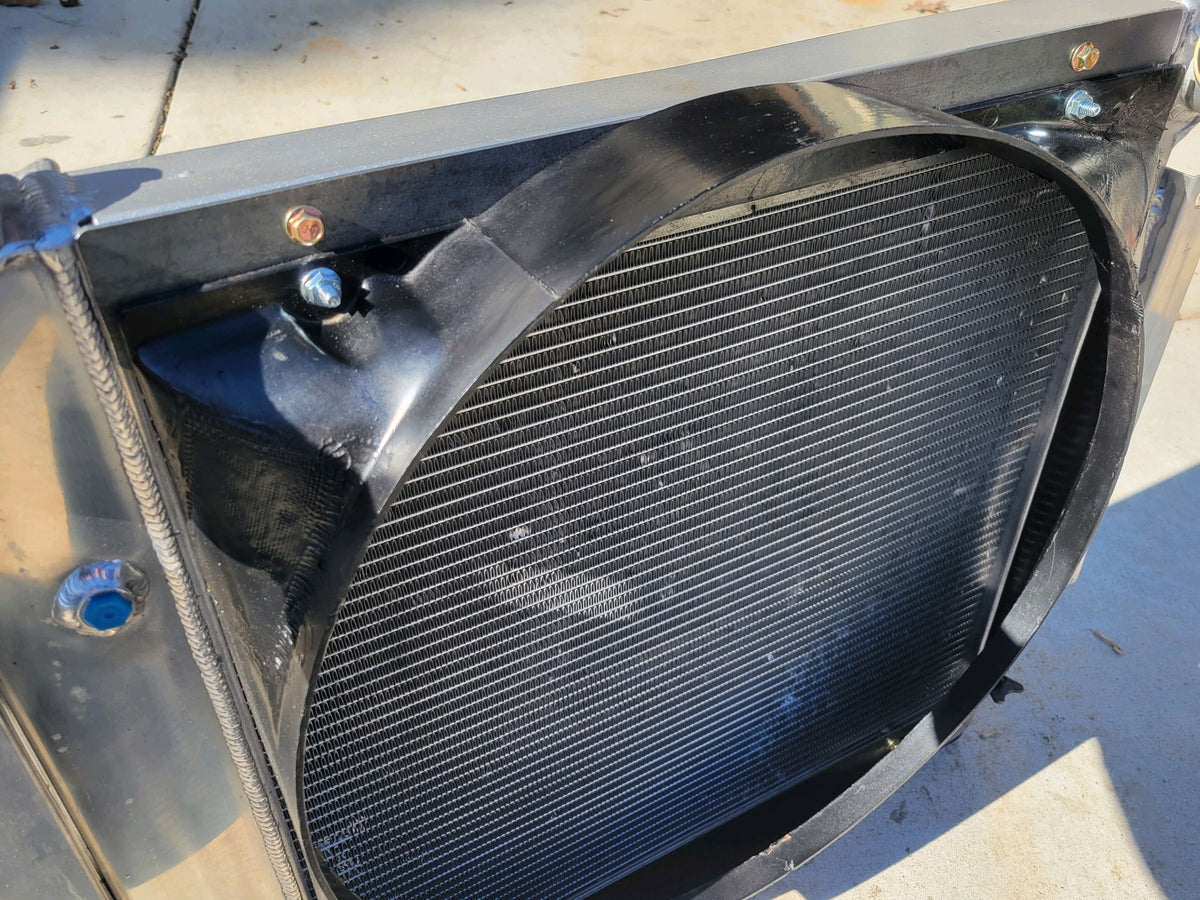 Fan shroud alignment brackets – GRC Fabrication