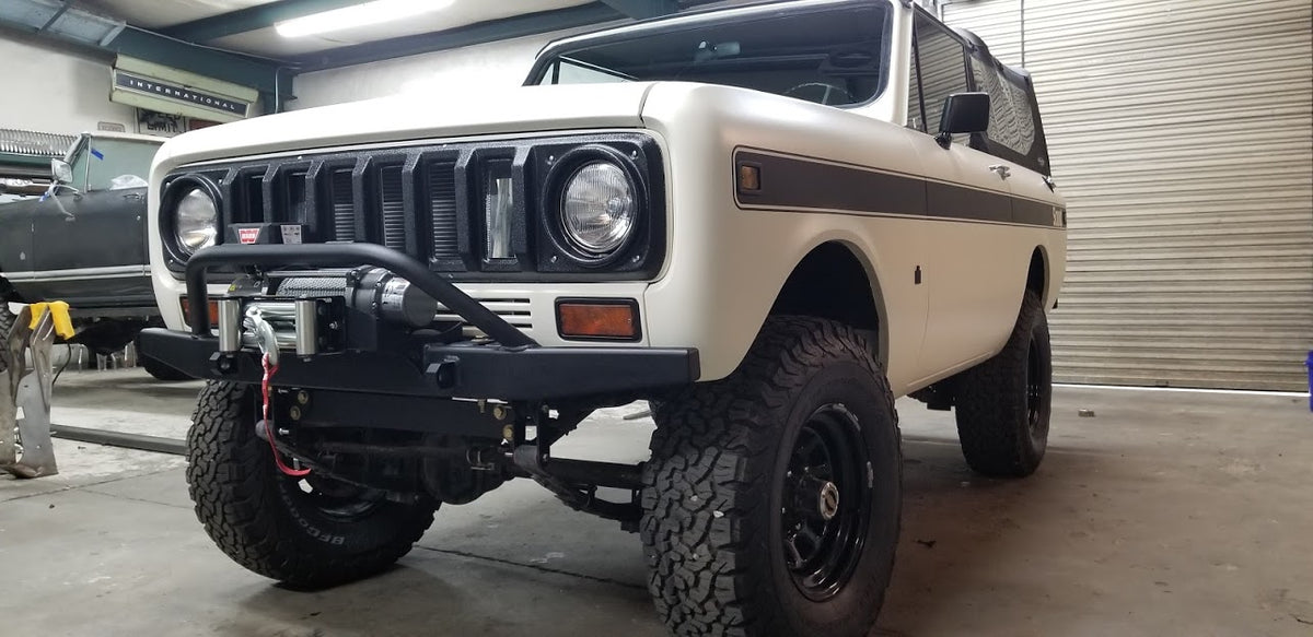 Scout II front bumper – GRC Fabrication